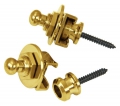  Straplock <br>Schaller 14010501 Security Locks Gold