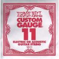     <br>Ernie Ball .011 PLAIN STEEL STRING