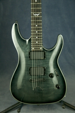 Dean Custom 450 Flame Top w EMG - Trans Black (Korea)