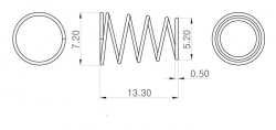 Partsland V-0.5*13L    