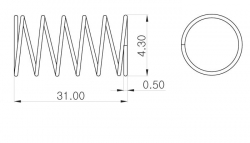 Partsland I-0.5*31L    