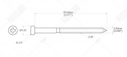 Partsland WRP2.5*35-NI      , , 1 .