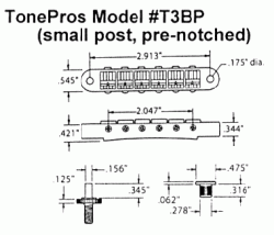 TonePros T3BP-B